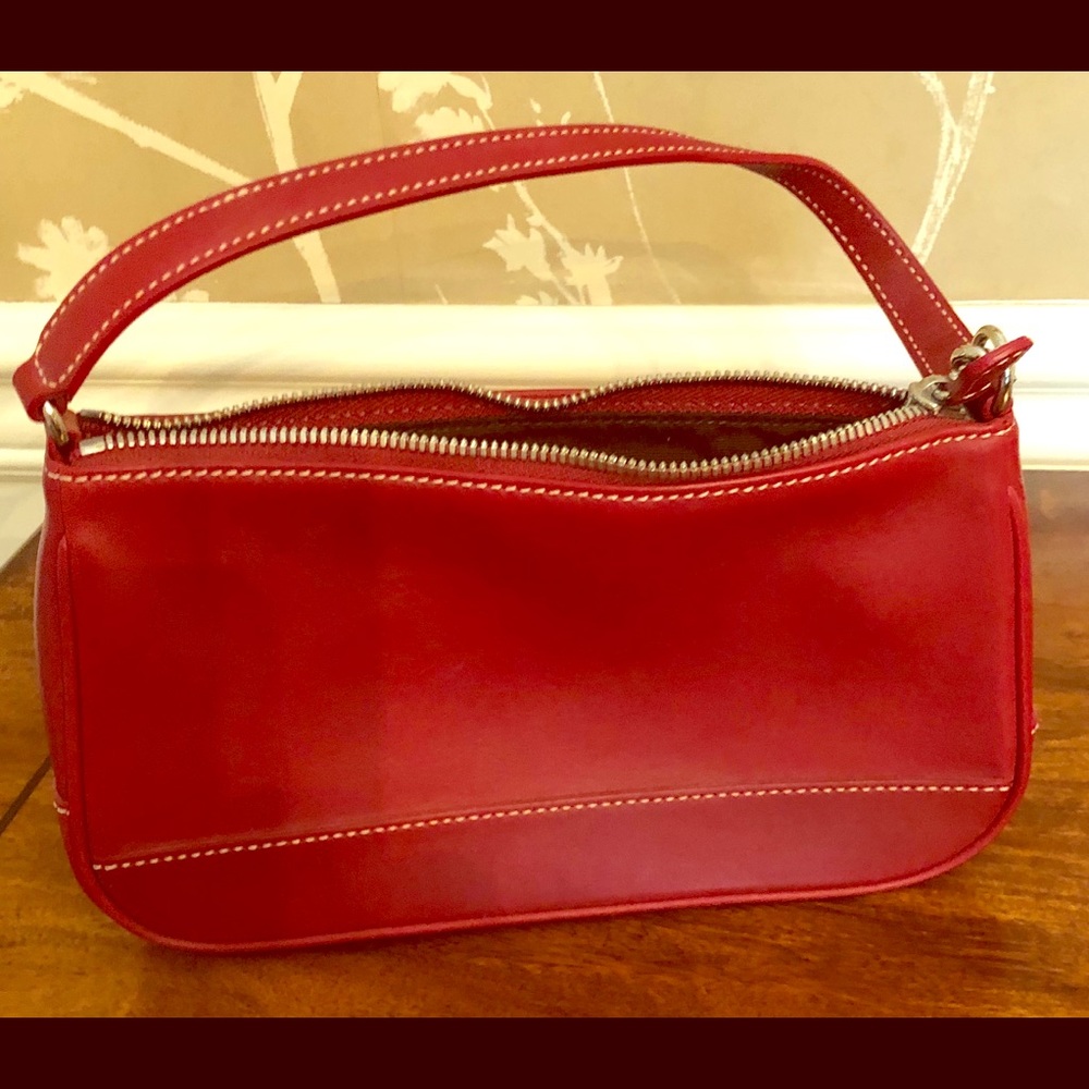 Coach Small Red Leather handbag